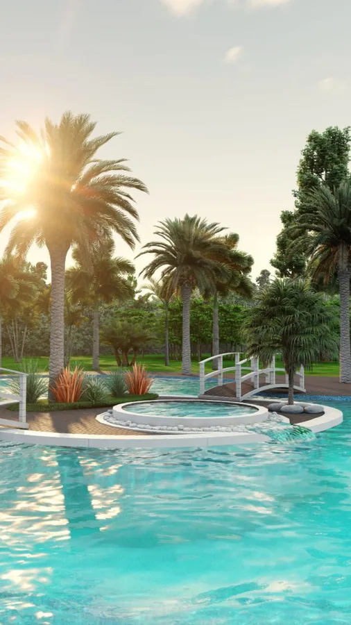 Projeto 3d piscina comporta 7