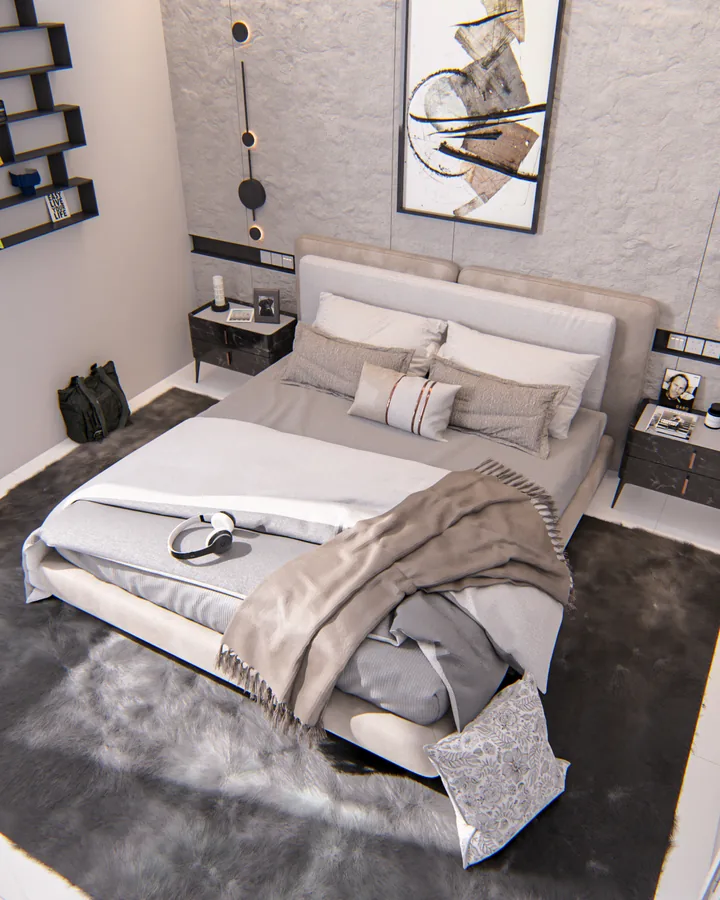Projeto 3d quarto lisboa 19